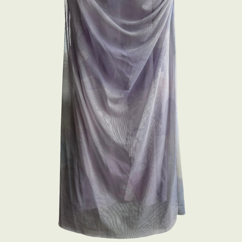 Zara Lavender Midi Dress - Picture 4 of 9